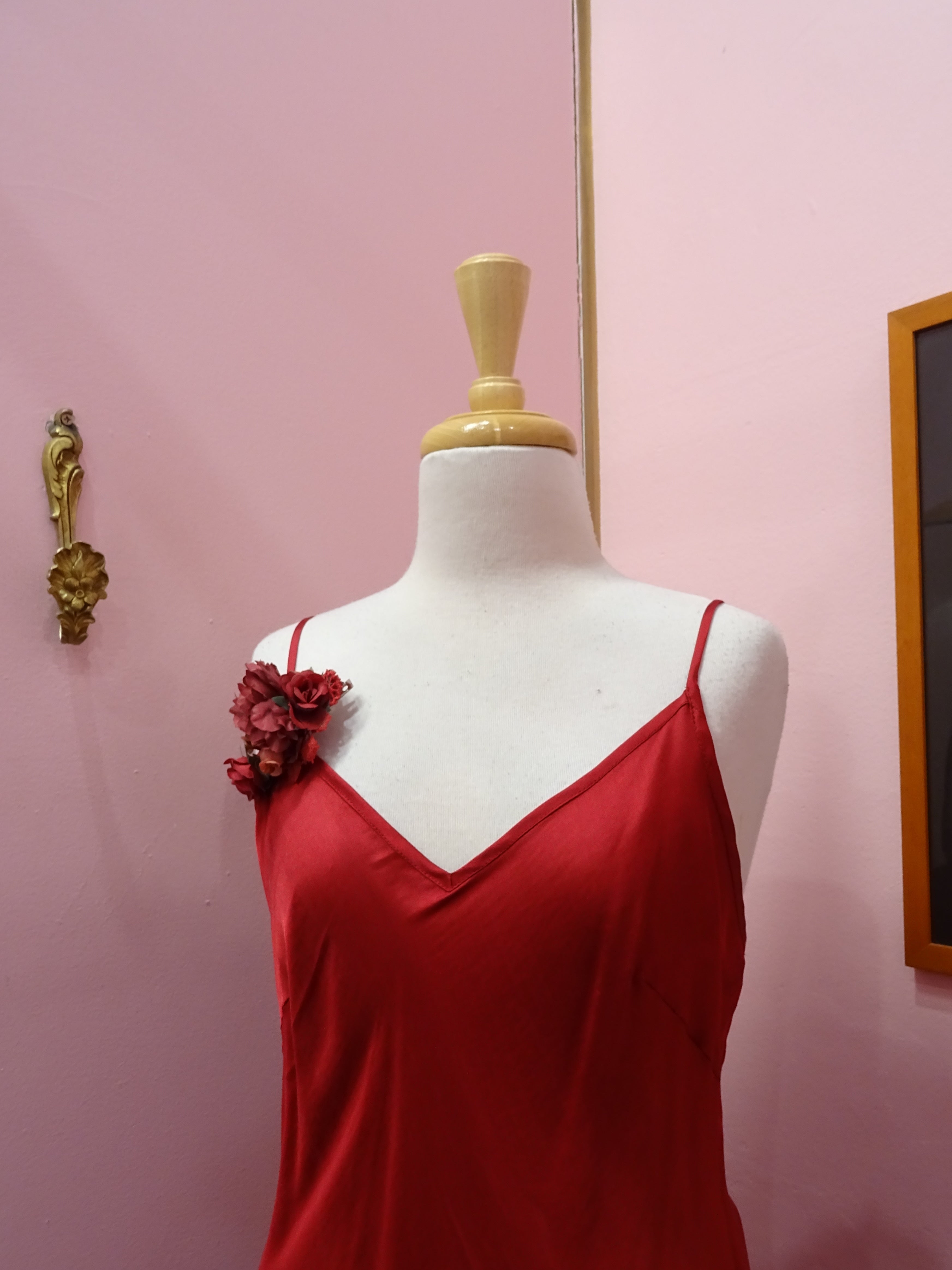 Silk slip dress