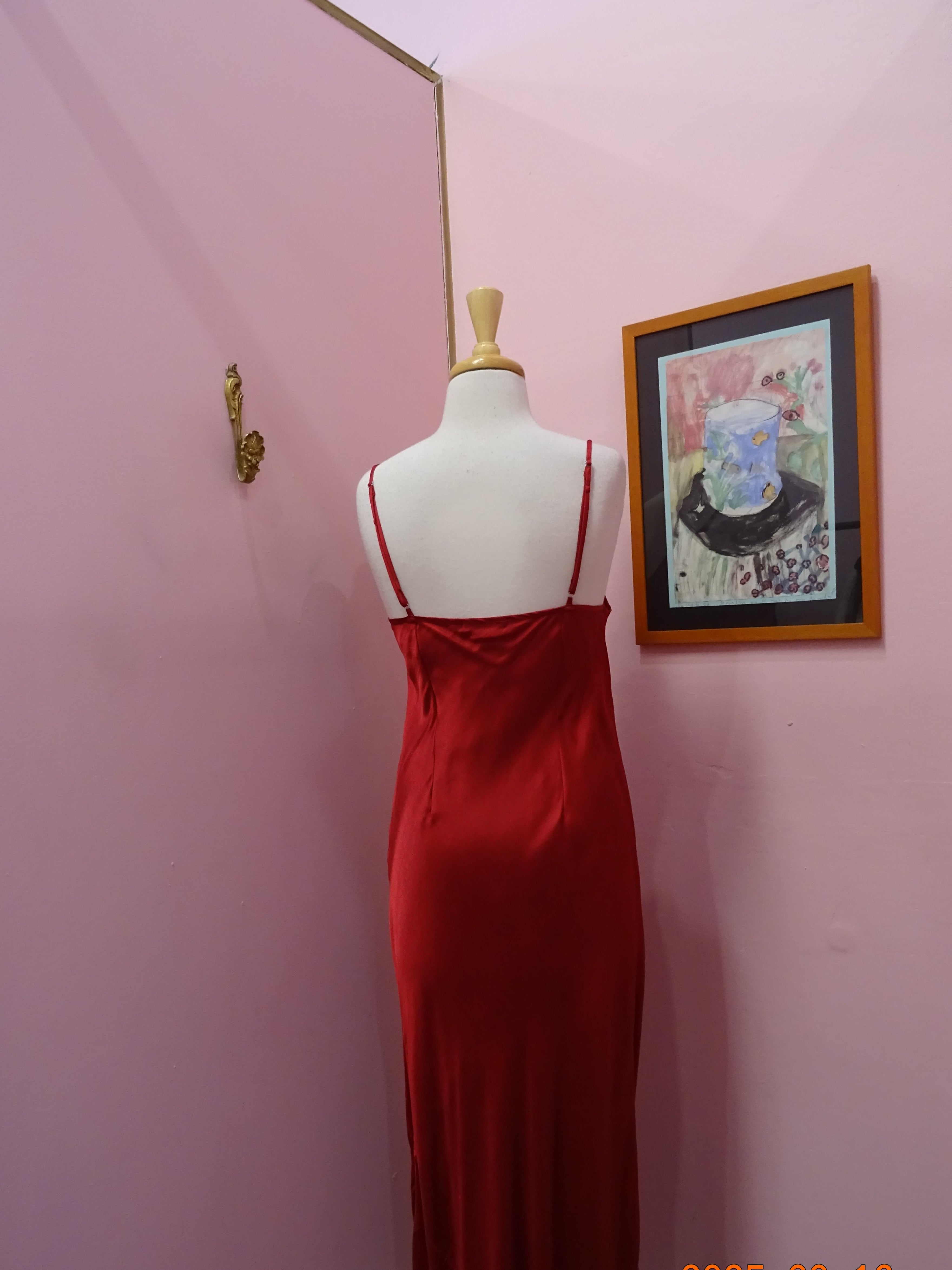 Silk slip dress