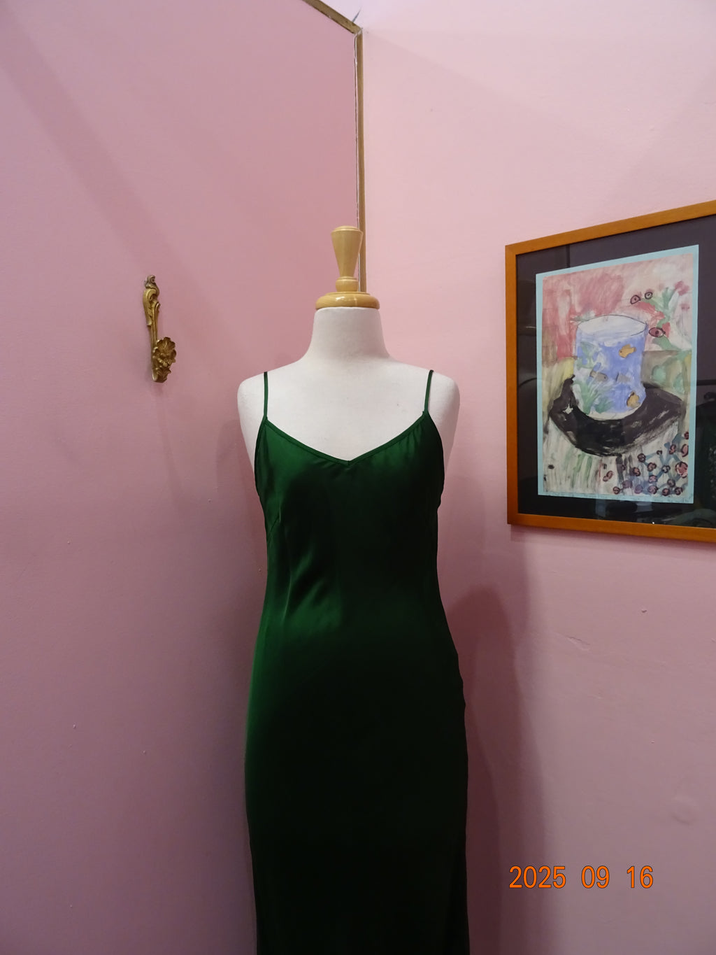 Silk slip dress