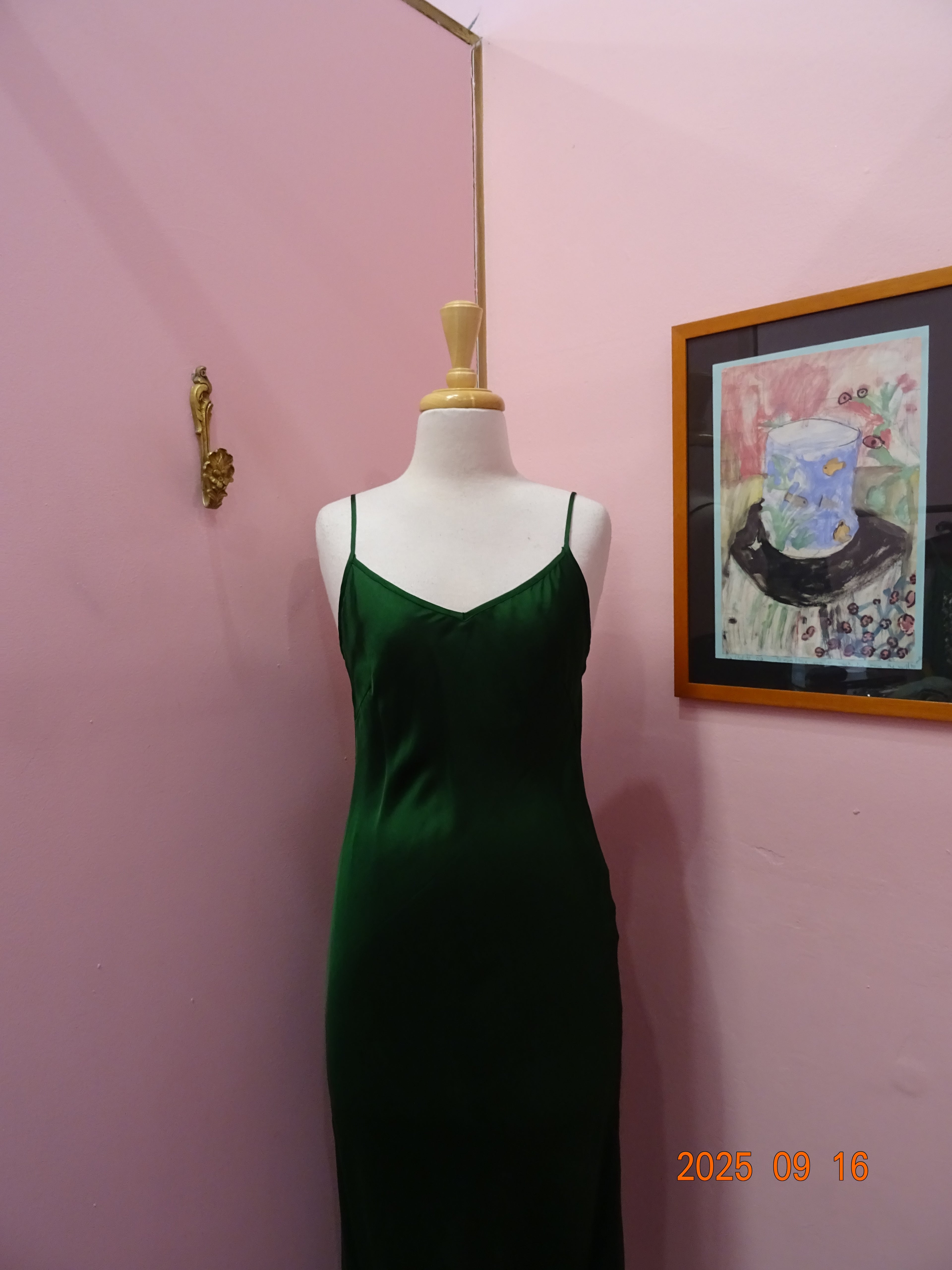 Silk slip dress