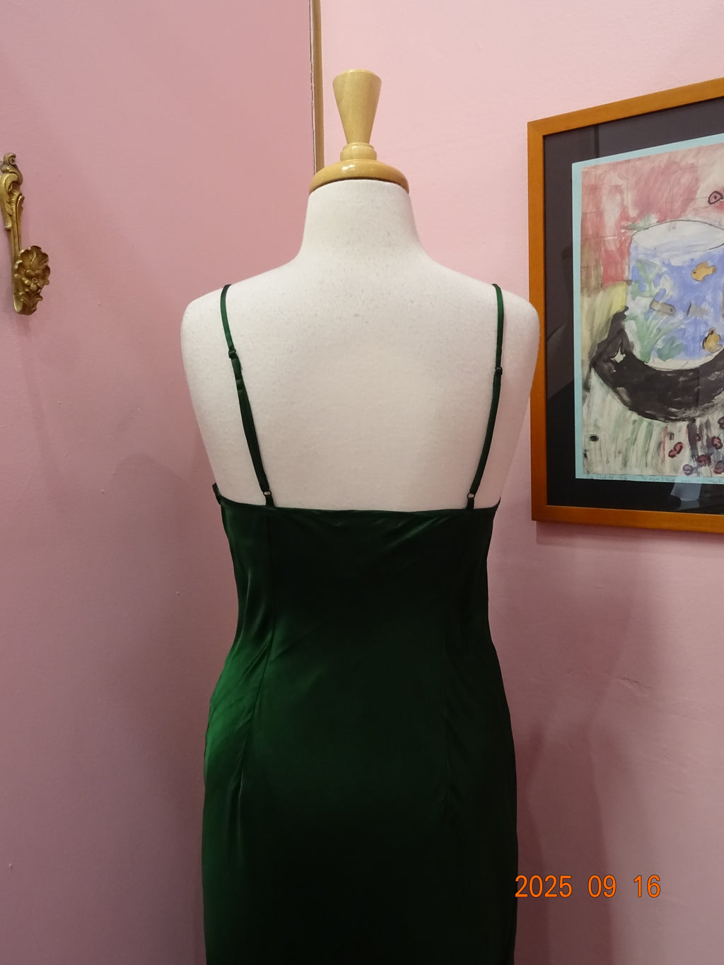 Silk slip dress