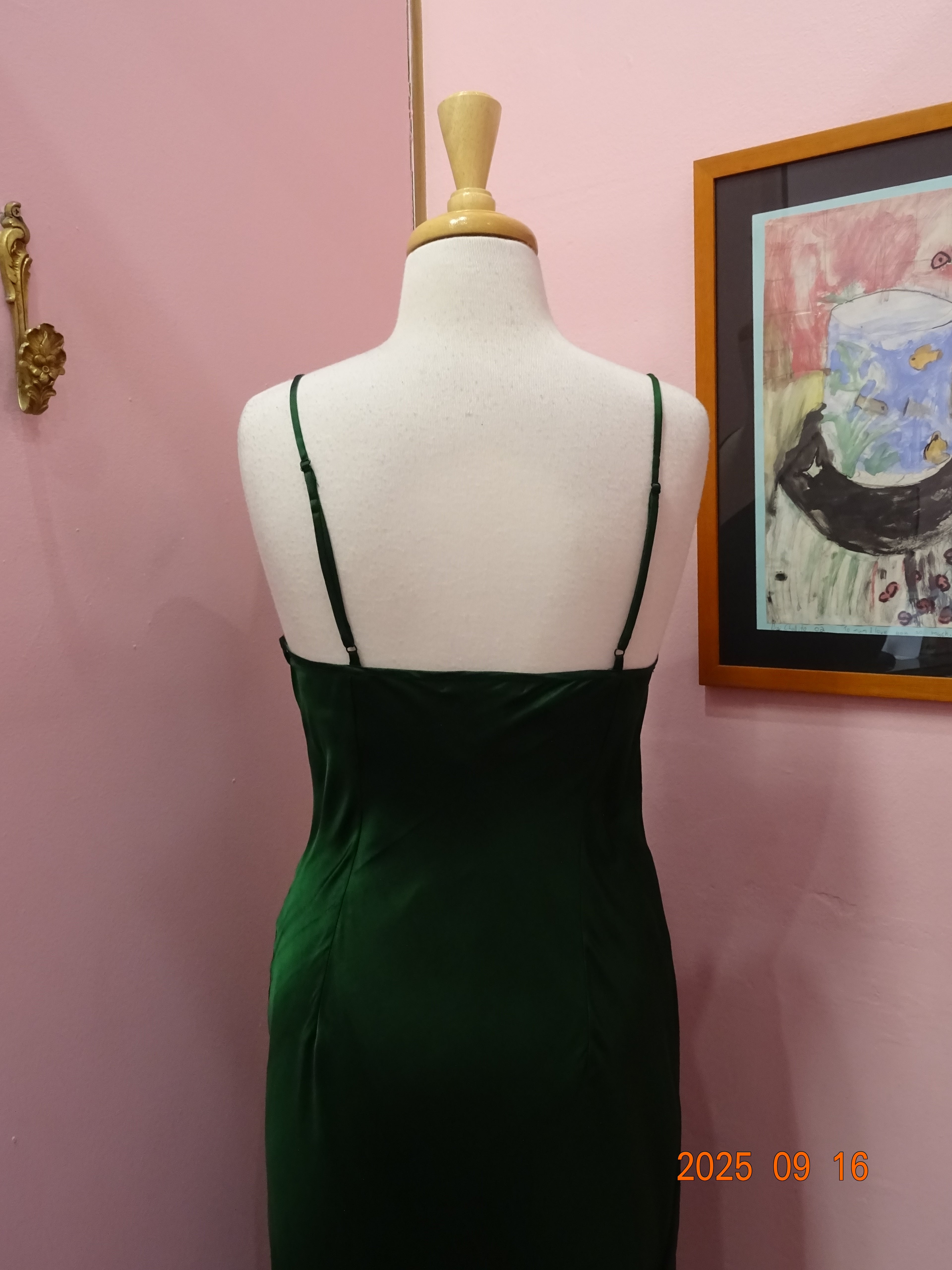 Silk slip dress