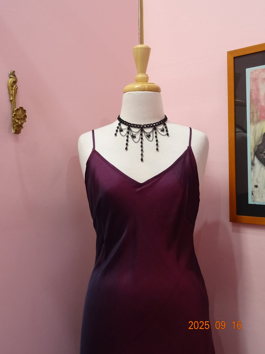 Silk slip dress