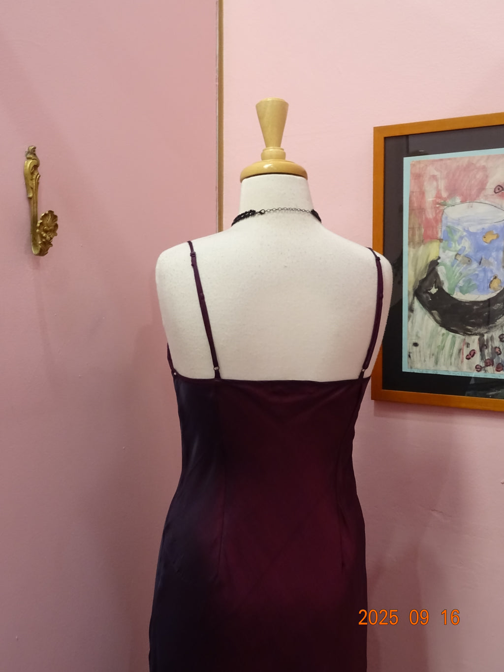 Silk slip dress