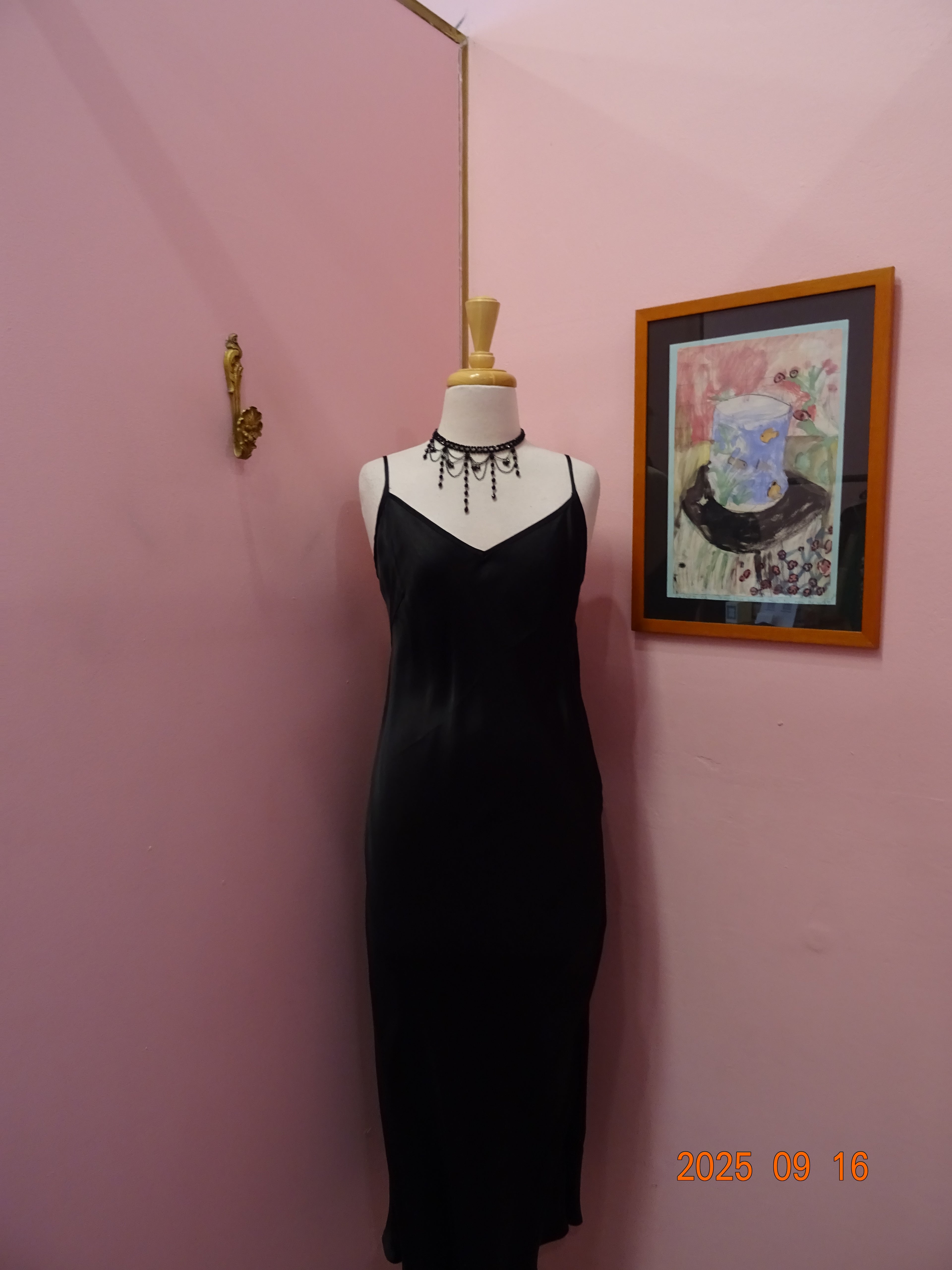 Silk slip dress