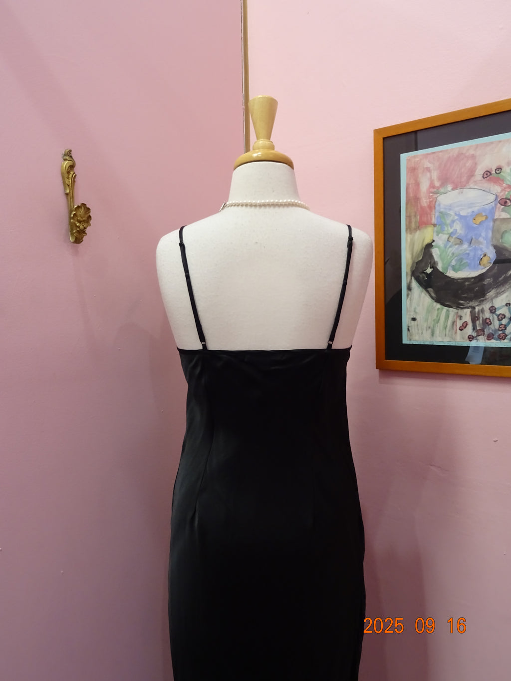 Silk slip dress