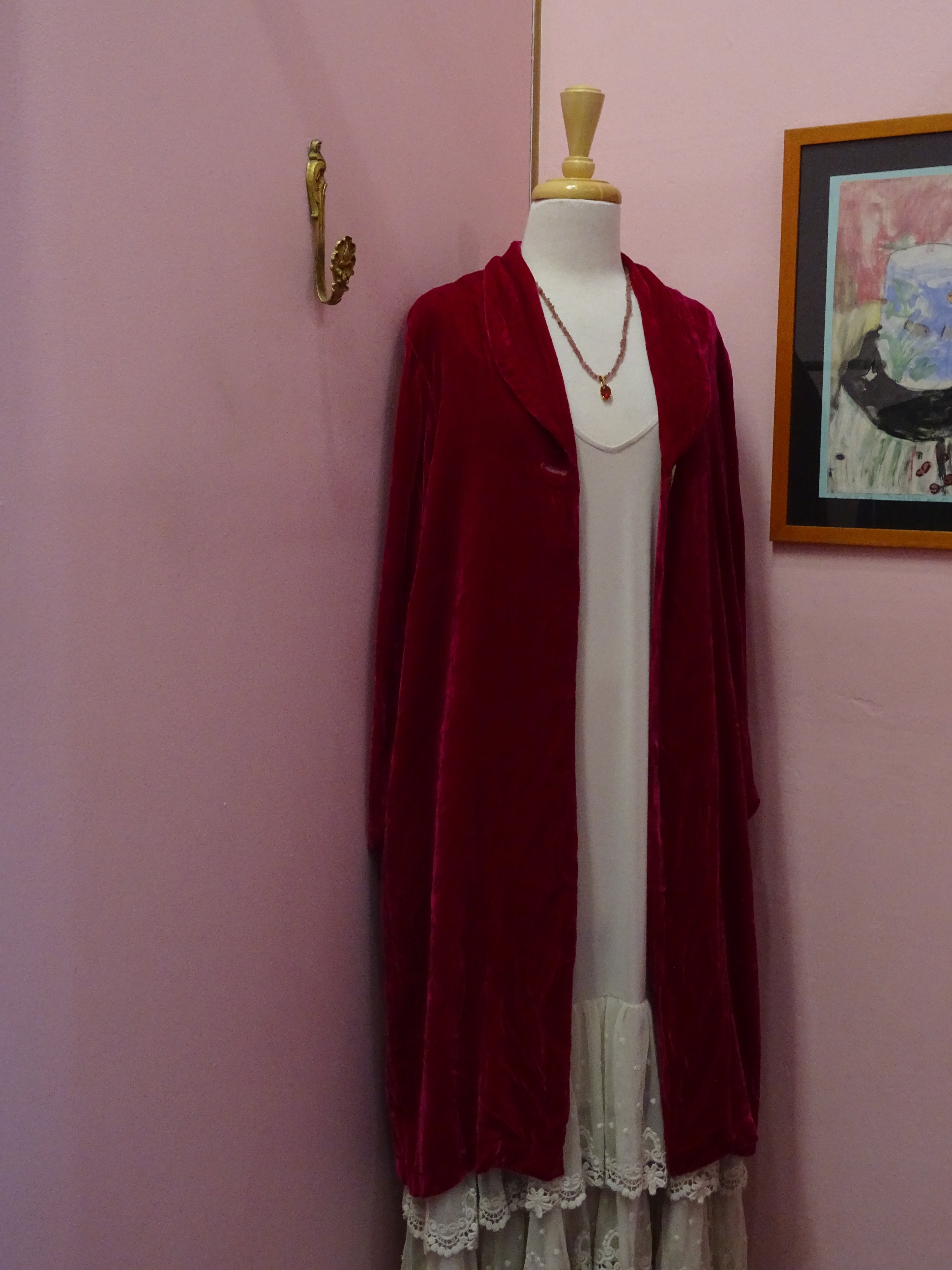 Velvet silk Jacket
