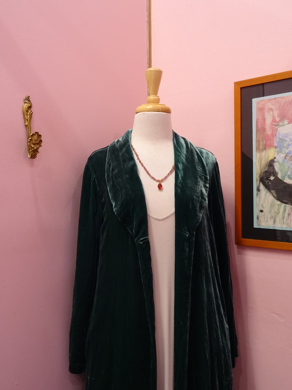 Velvet silk Jacket