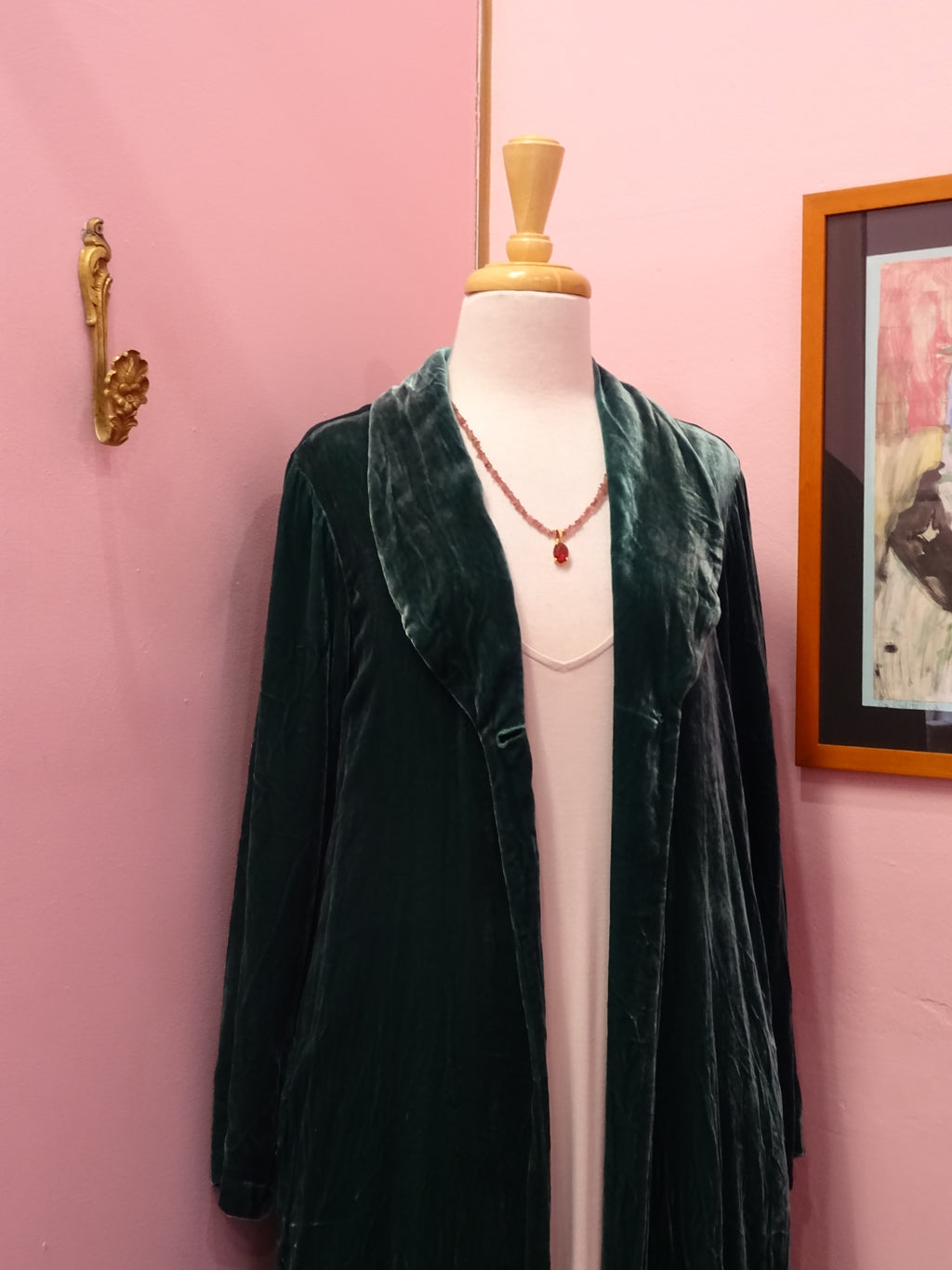 Velvet silk Jacket