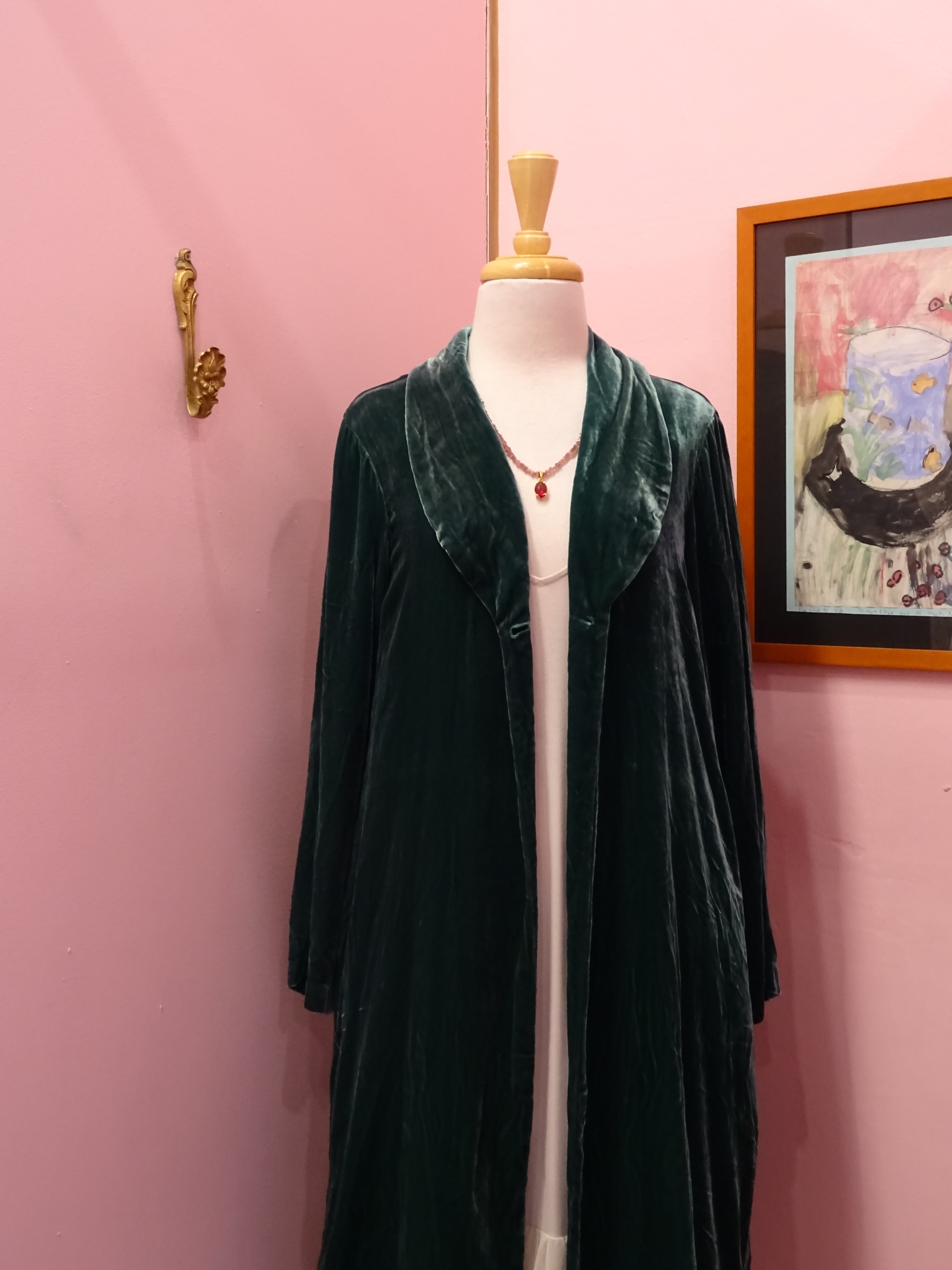 Velvet silk Jacket