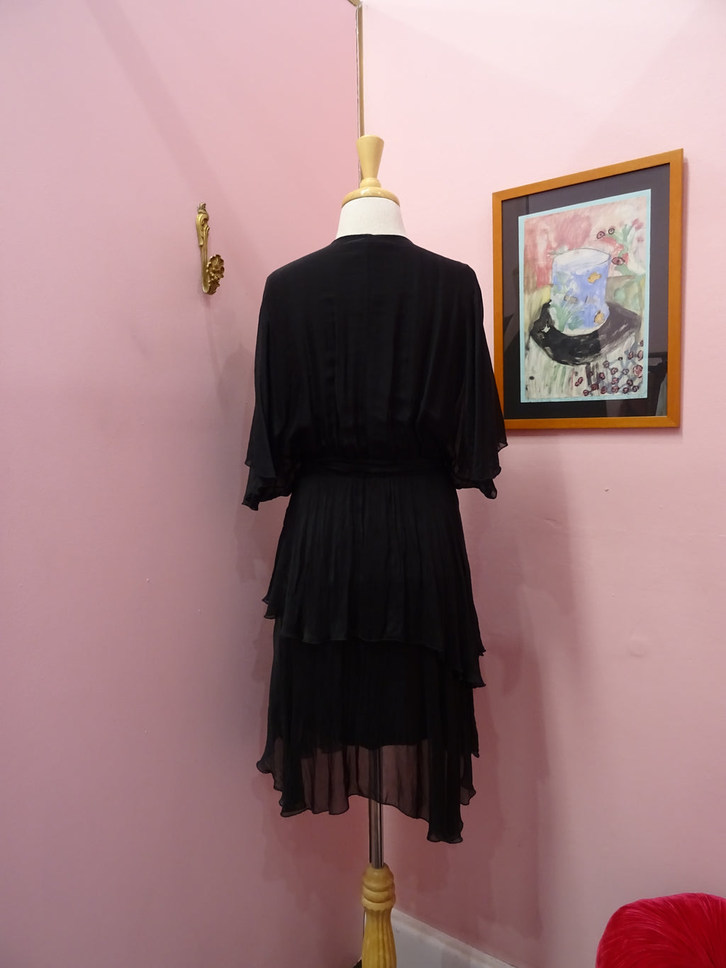 Black Wrap Dress