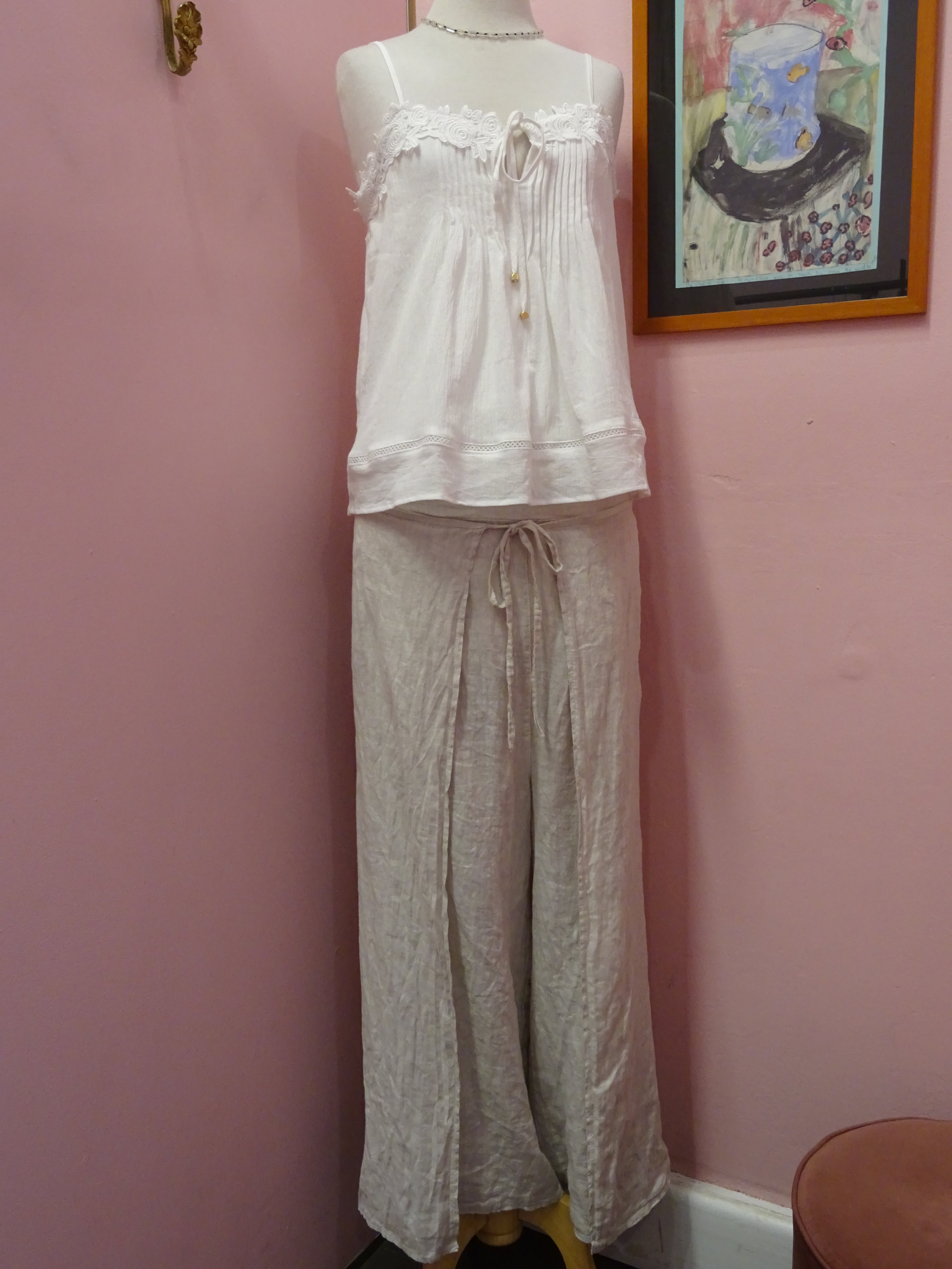 Resort Linen Pants