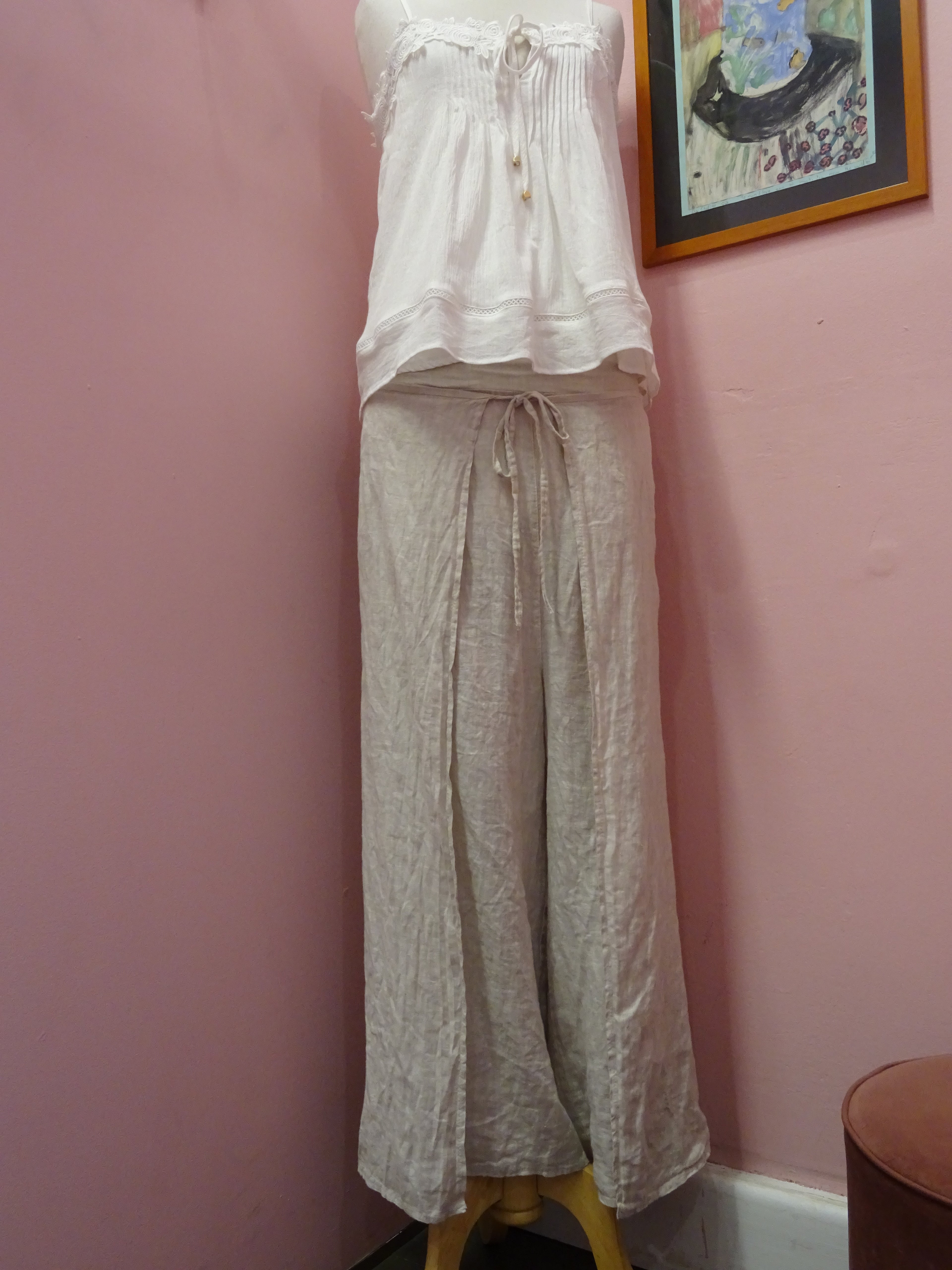 Resort Linen Pants