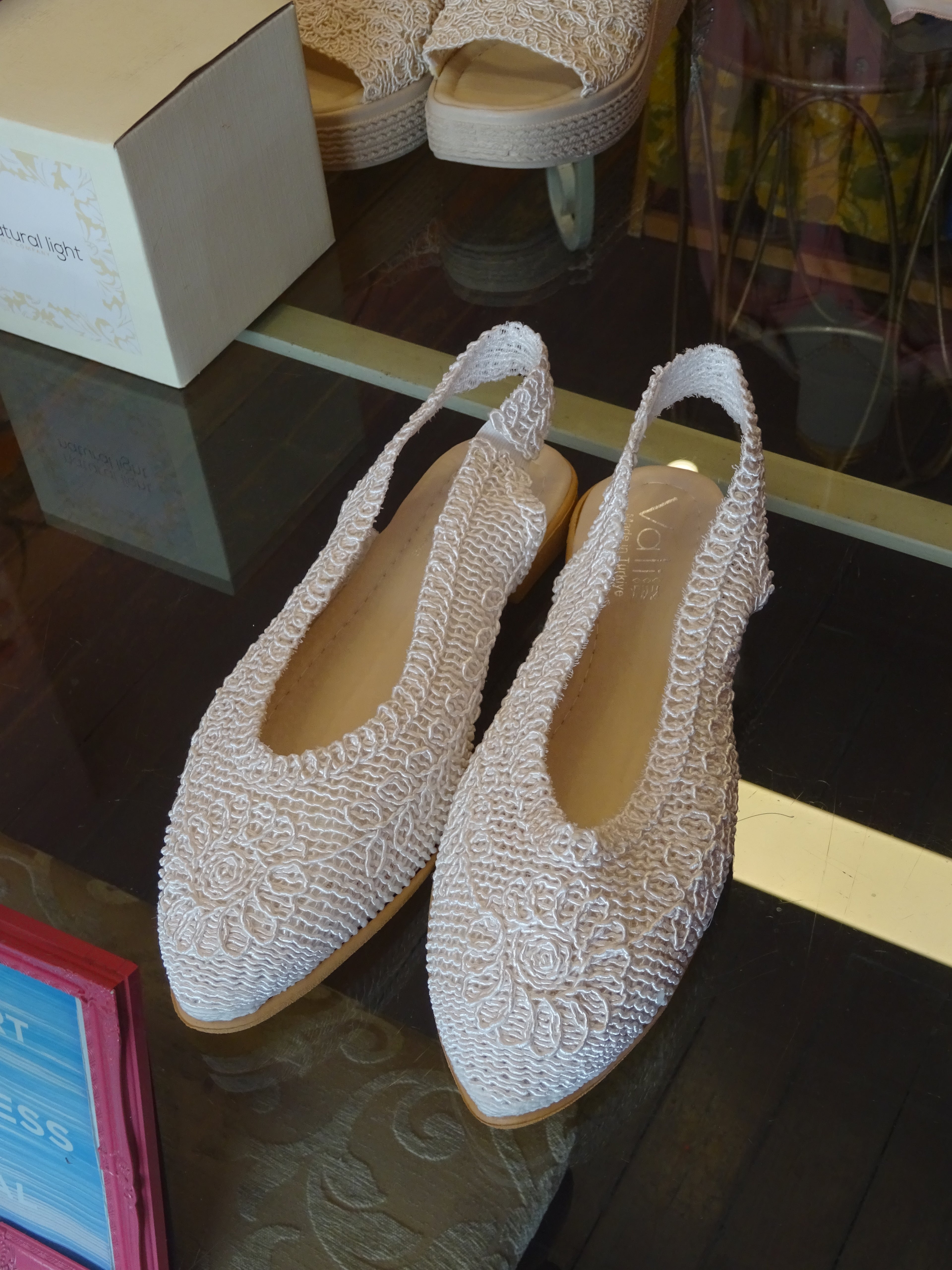 Hand-woven shoes made in Turkey