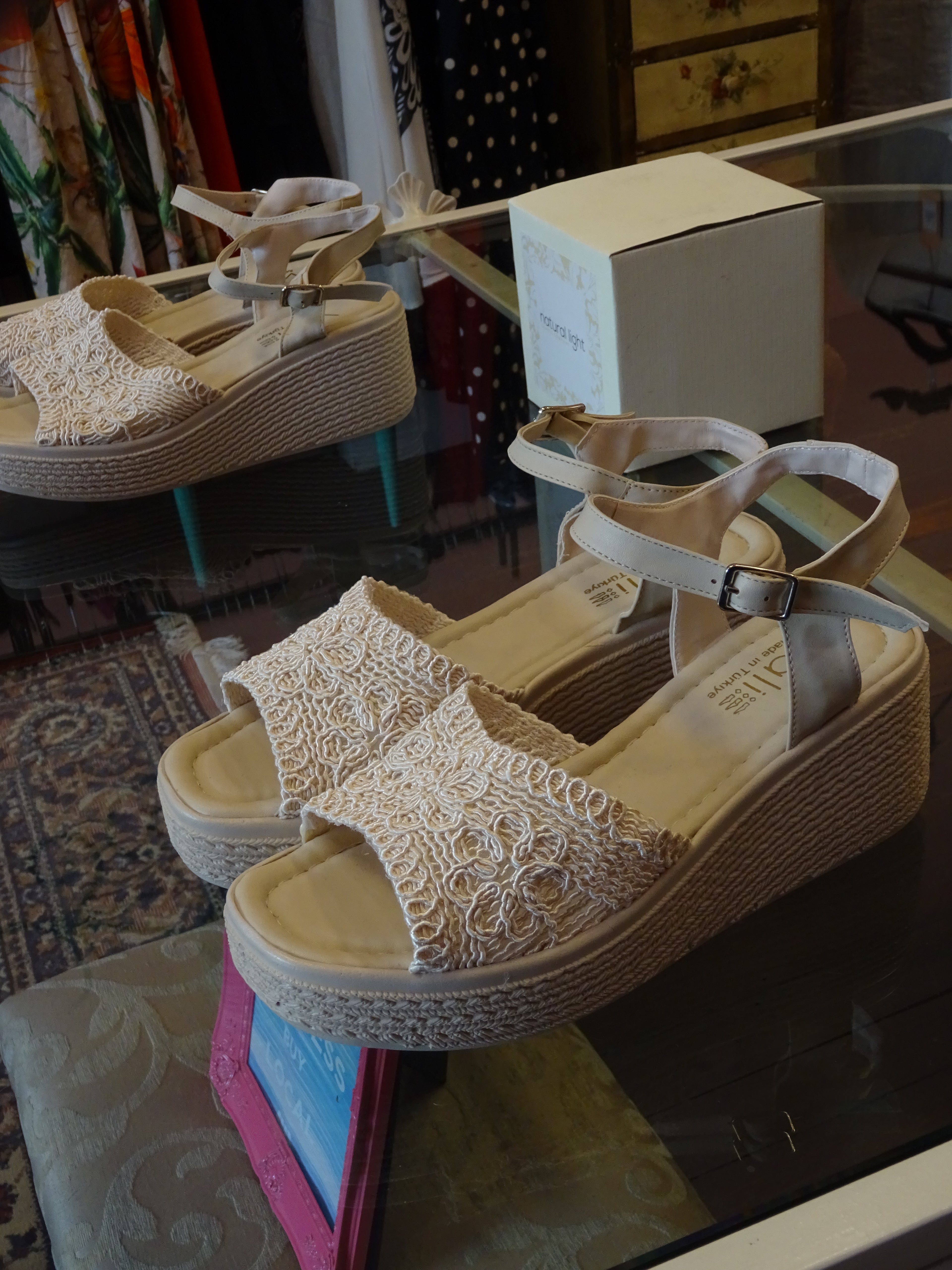 Hand-woven shoes made in Turkey