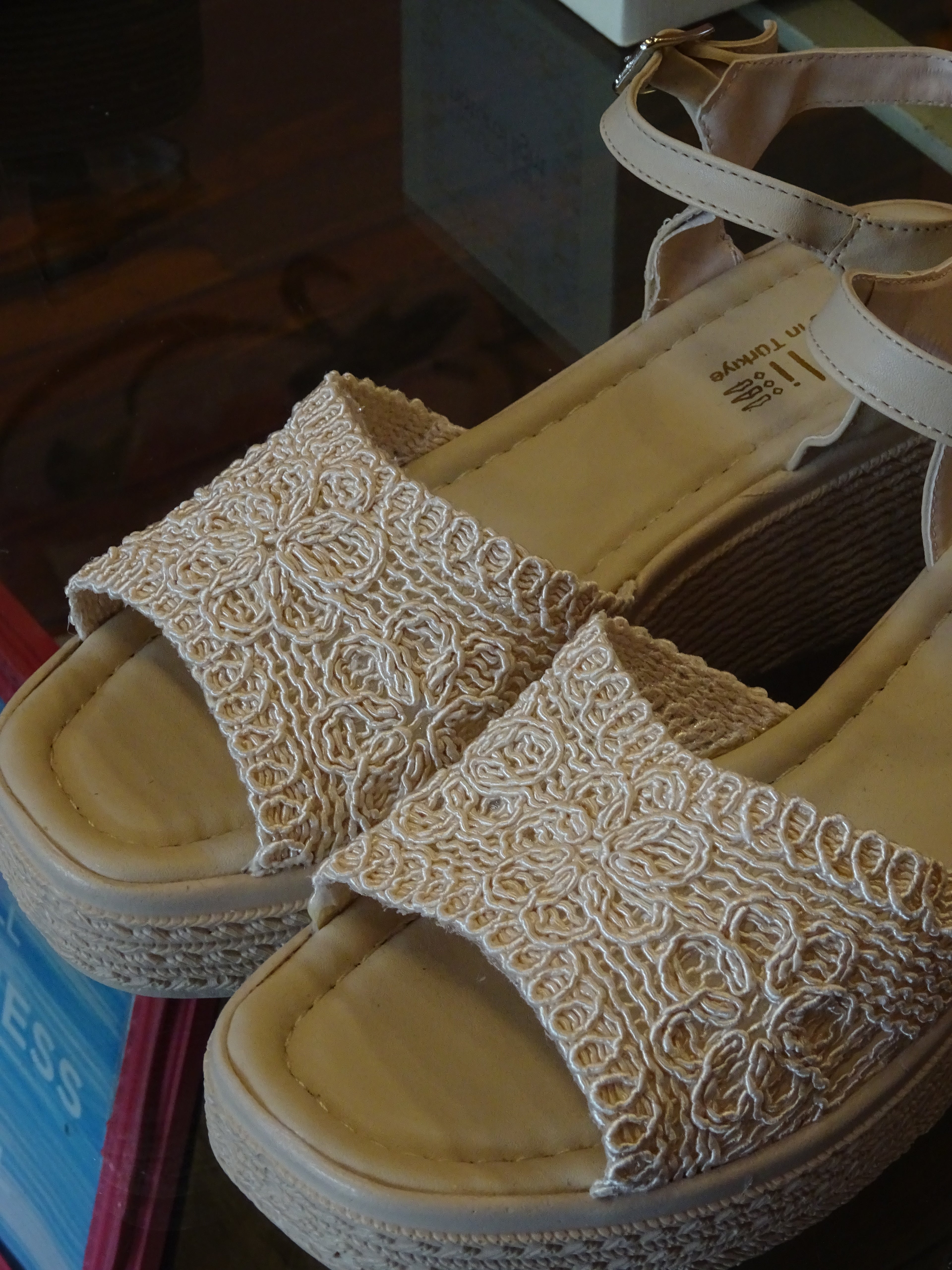 Hand-woven shoes made in Turkey