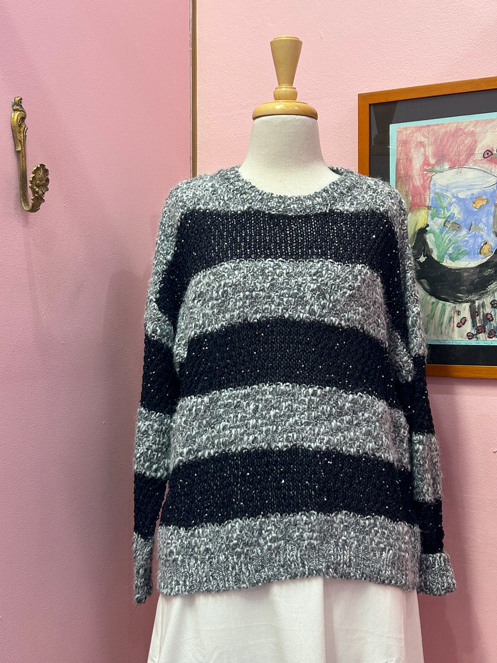 Spark Stripe Sweater