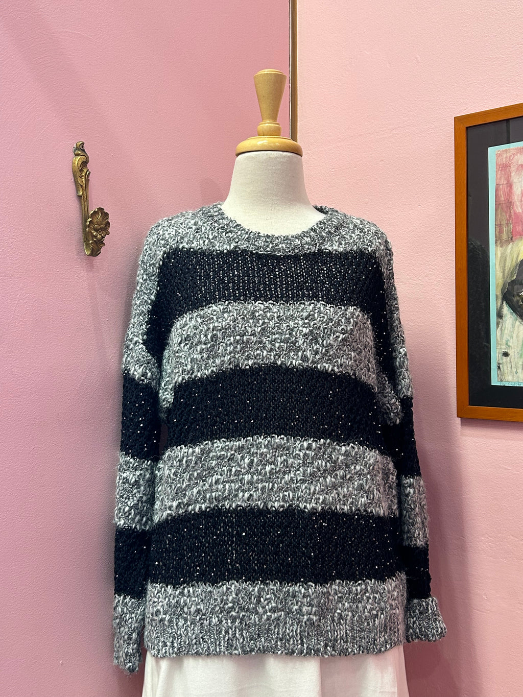 Spark Stripe Sweater