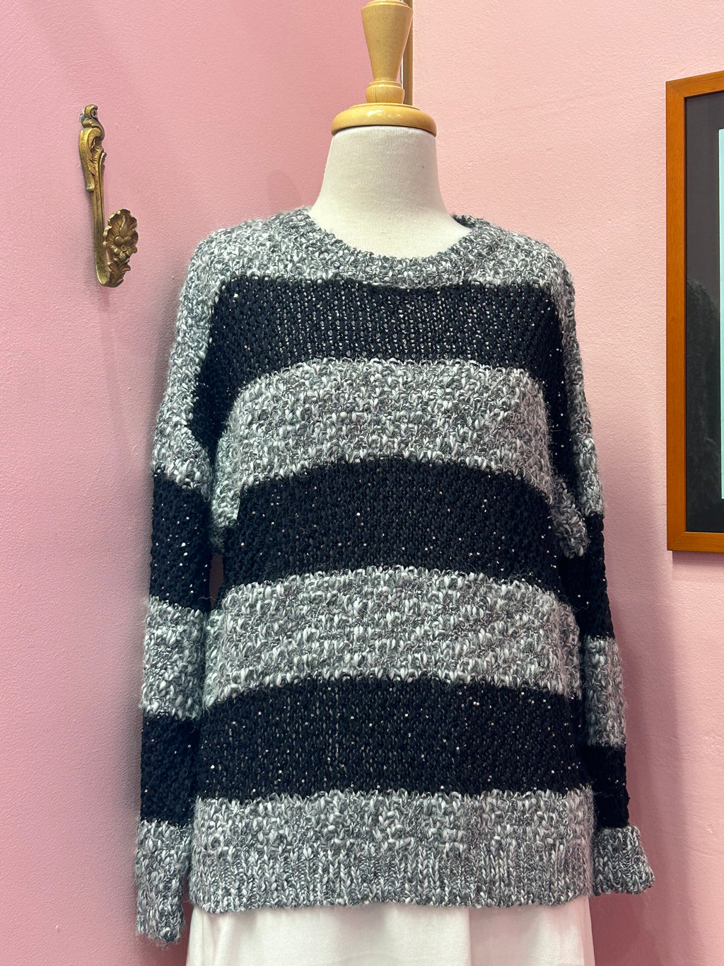 Spark Stripe Sweater