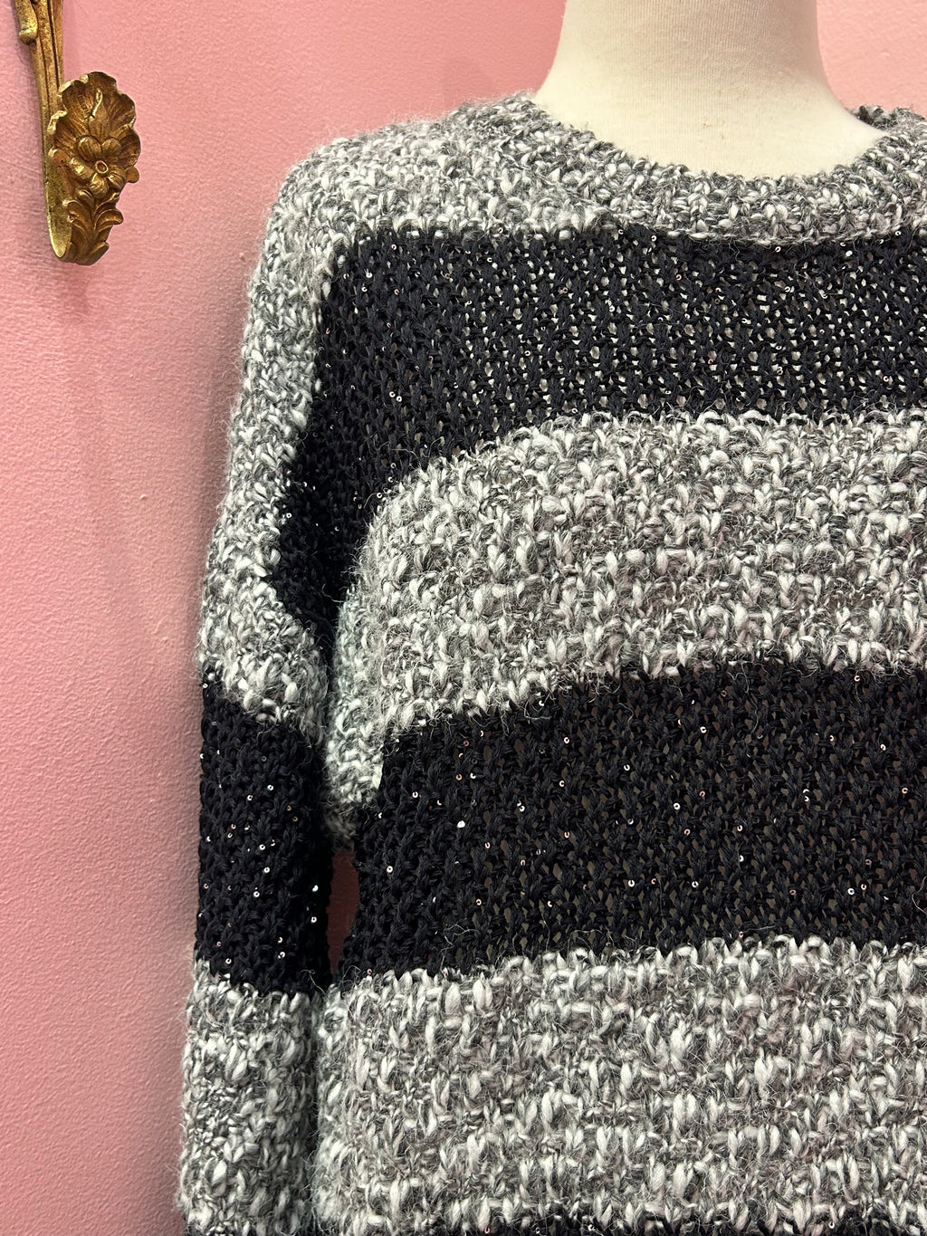 Spark Stripe Sweater