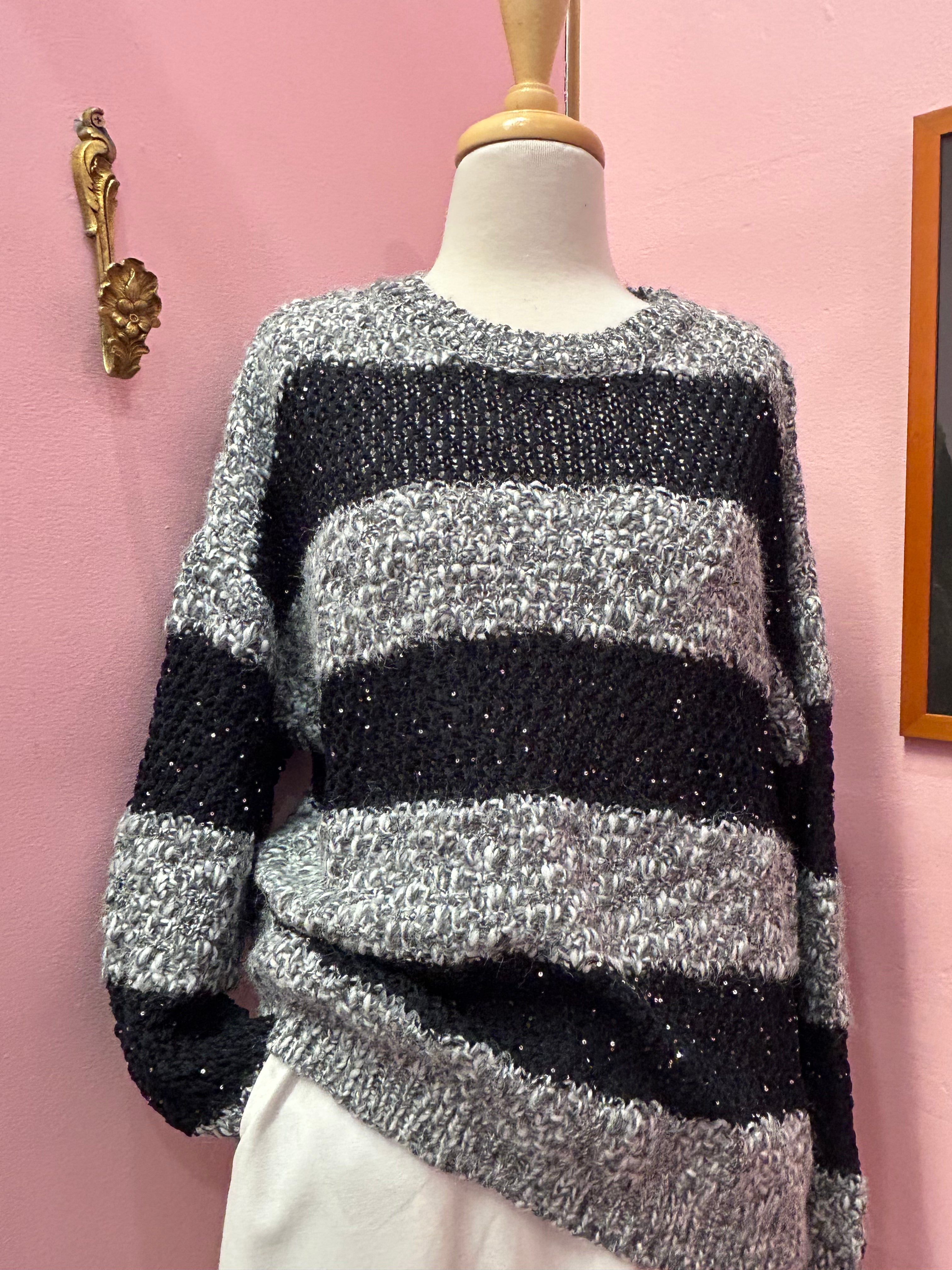 Spark Stripe Sweater