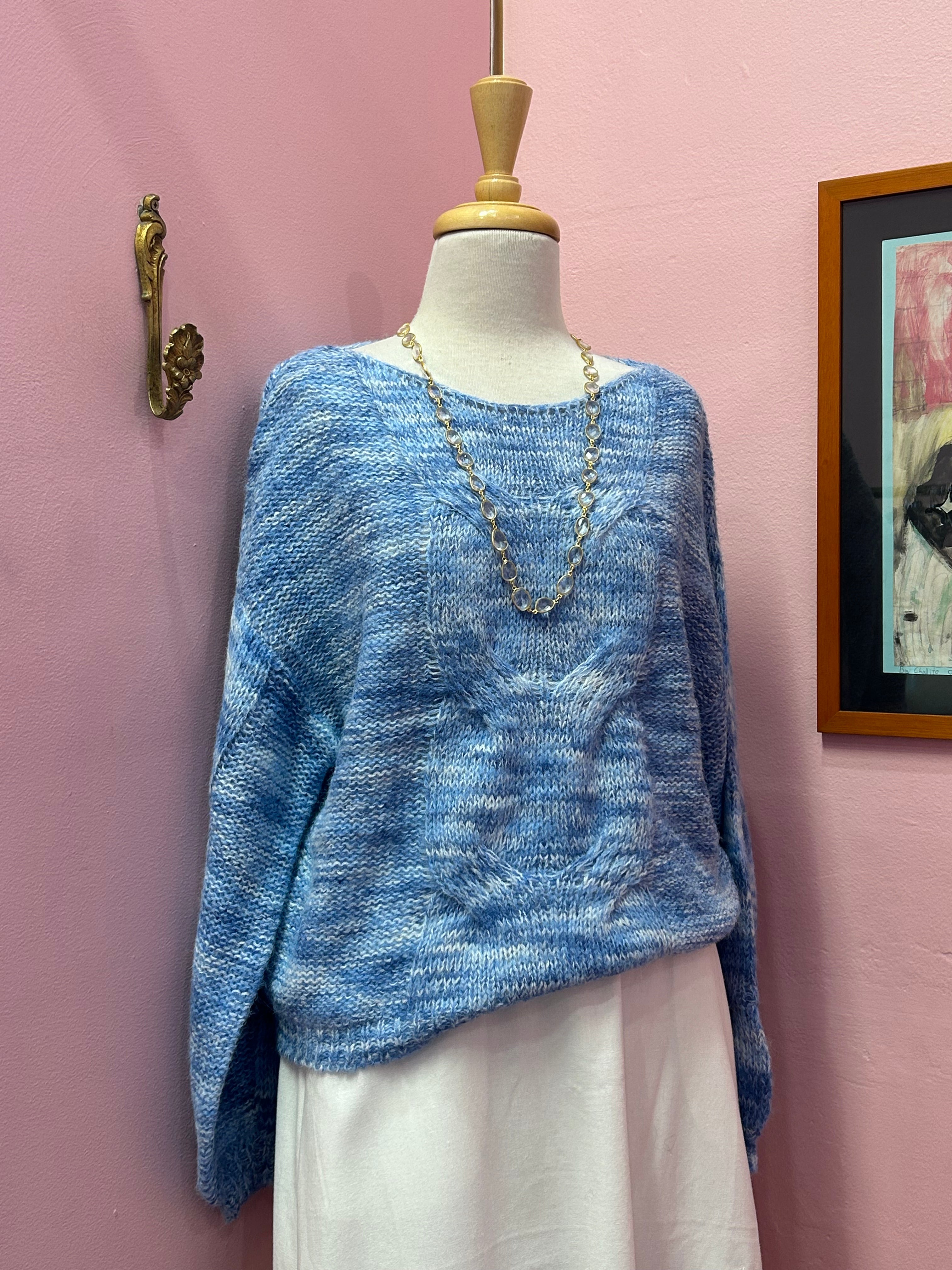 Sky Breeze Knit Sweater