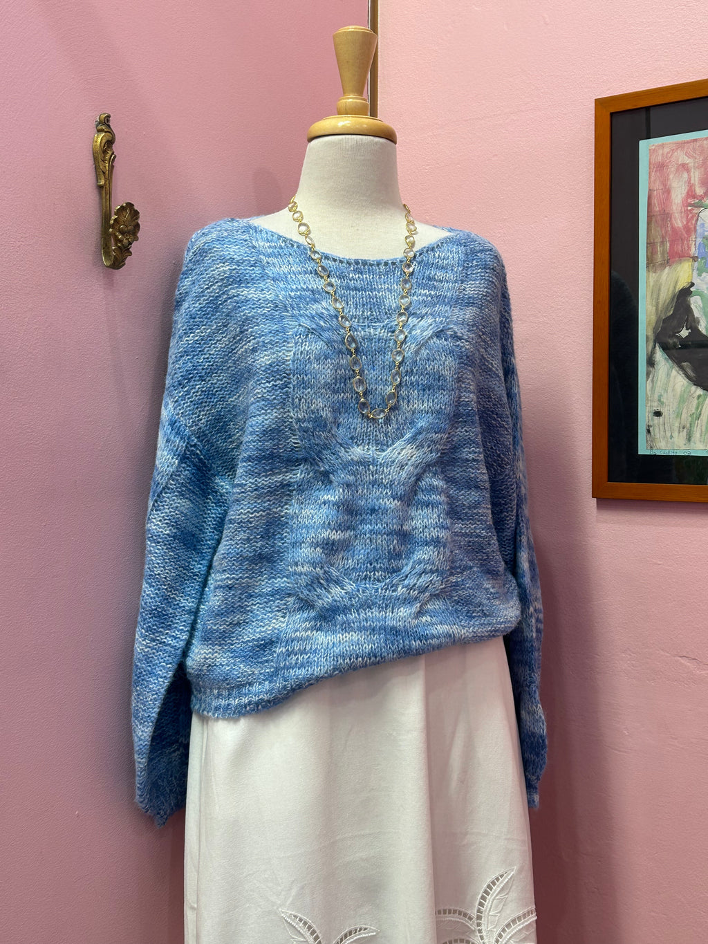 Sky Breeze Knit Sweater