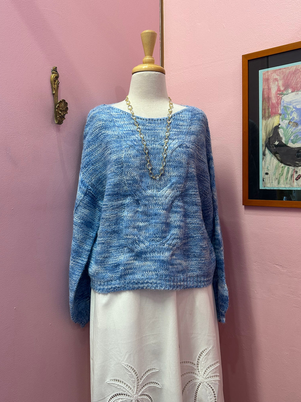 Sky Breeze Knit Sweater